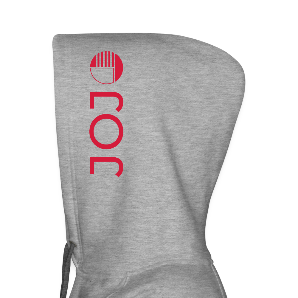 Frauen Premium Hoodie - Grau meliert