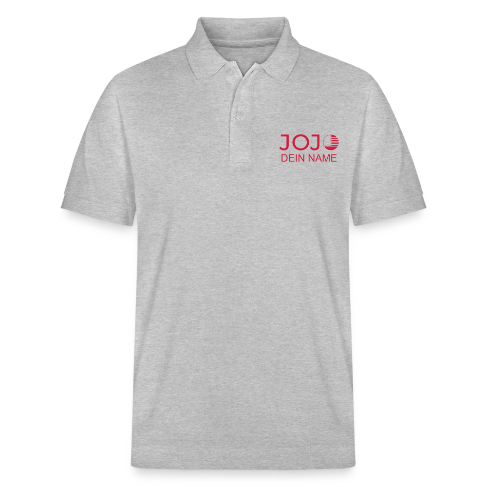 Stanley/Stella Unisex Bio-Poloshirt PREPSTER - Grau meliert