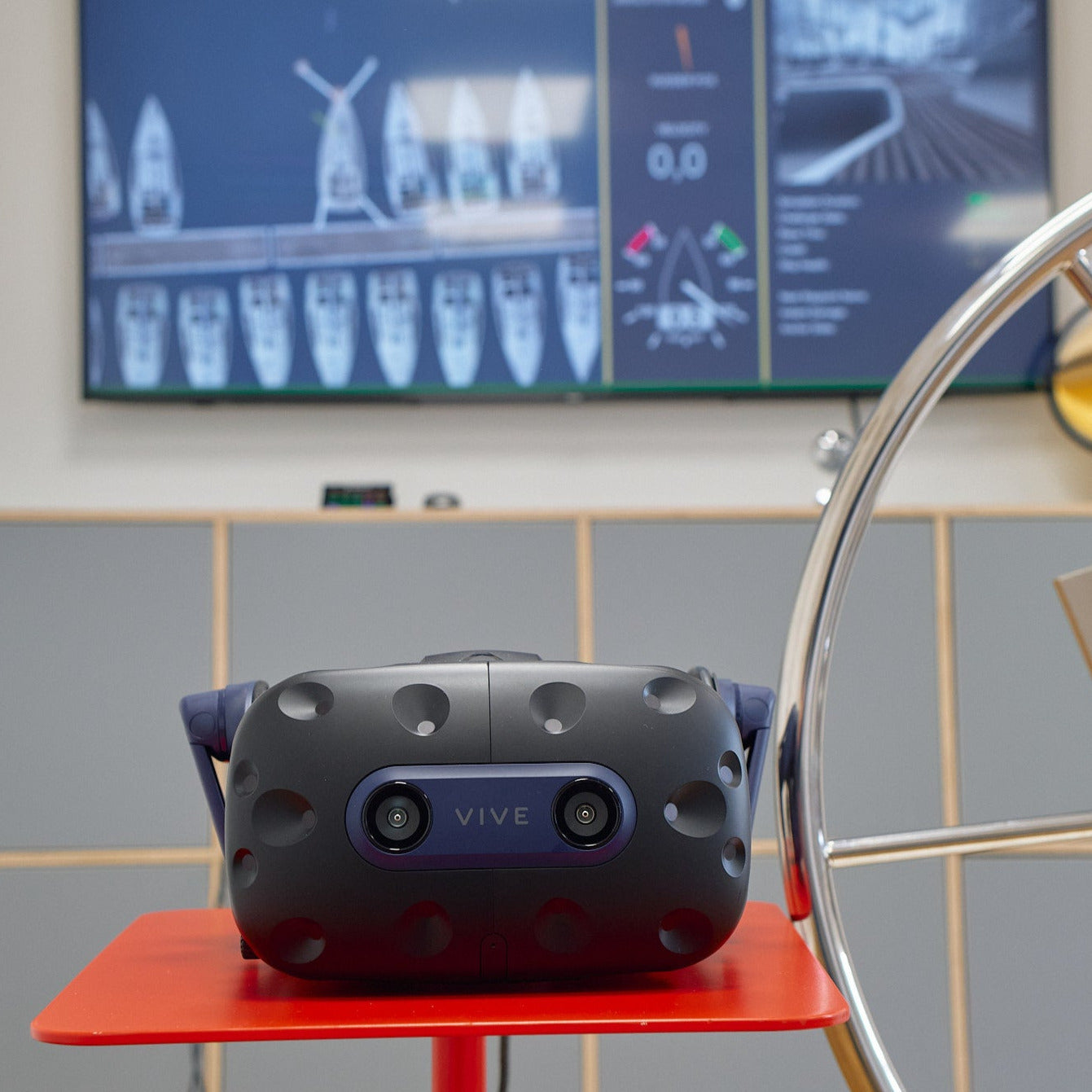 VR Hafenmanöver Training am Simulator